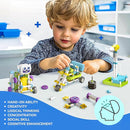 SMILESSKIDDO STEM Toys for Kids 8-13 Years Old, 36-in-1 Robotics Kit with Solar Power & Sensors, 434 Pieces Learning & Education Science Kits, Birthday Gift Idea for Boys and Girls by TinyTreasures Baby Boutique
