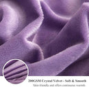 XeGe Plush Faux Fur Throw, Dark Purple Luxurious 50x60 Shaggy Furry Blanket, Thick Fluffy Microfiber Velvet Couch Blanket, Ultra Soft Fuzzy Office Lap Throw for Sofa Bed Car Purple by CozyNest Decor
