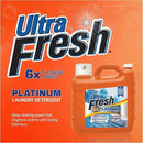 Ultra Fresh 2 x 2.5 Gallon Liquid Laundry Detergent Washing Soap for All Machine Types, 6X Platinum, Up to 640 Loads, Original Blue by CozyNest Decor