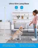 TROND Floor Lamp, LED Torchiere Uplight Lamp, 5 Brightness Aluminum Modern Standing Light, 5500K Natural Daylight, 5000 lm, 71in Tall, 30 Mins Timer, Detachable, for Office Living Room Bedroom, Silver by CozyNest Decor