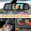 Car Seat Toy, Baby Car Mirror for Rear Facing, Travel Baby Activity Center with Hanging Engaging Toys for Infants Babies 0-6-12-18 Months Boy Girl by TinyTreasures Baby Boutique