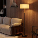 2-Light Floor Lamp, Mid Century Floor Lamp with White Fabric Shade, Standing Lamp Tall Lamp for Living Room Bedroom, 3 Color Temperatures 9W Bulb Include by CozyNest Decor