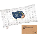 Toddler Pillow with Pillowcase - 10x18 My Little Dreamy Kids Travel Bed Pillows for Sleeping, Organic Cotton Small Pillowcase, Soft & Breathable, Machine Washable, Toddlers 2-5 Years Old (Savannah) by TinyTreasures Baby Boutique