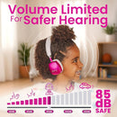 Puro Sound Labs PuroQuiet Plus Noise Cancelling Headphones for Kids, Bluetooth Kids On Ear Headphones with Mic, Lightweight On-Ear Design, Studio-Grade Sound (Pink) by TinyTreasures Baby Boutique