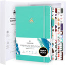 Clever Fox Planner Premium Edition – Undated Luxurious Weekly & Monthly Planner to Increase Productivity and Hit Your Goals – Organizer – Start Anytime, A5, Lasts 1 Year, Light Turquoise (Weekly) by TinyTreasures Baby Boutique