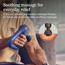 TheraGun Therabody Relief Handheld Percussion Massage Gun - Easy-to-Use, Comfortable & Light Personal Massager for Every Day Pain Relief Massage Therapy in Neck, Back, Leg, Shoulder and Body (Navy) by CozyNest Decor