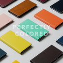 D8 Neon Full Grain Leather Wallet Case for iPhone 15 - [2-in-1] Handcrafted Detachable Diary Style with Magnetic MagSafe Back Cover, Gift Box Included (Lemon) by TinyTreasures Baby Boutique