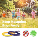 36 Pack Mosquito Repellent Bracelets, DEET-Free Natural Bands, PU Leather Insect & Bug Repellent Wrist Bands for Kids & Adults, Individually Wrapped by TinyTreasures Baby Boutique