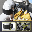 Fixed Headrest Car Mirror for Baby Rear Facing Fit Tesla Shatterproof Baby Mirror for Car Back Seat 360° Wide Clear View Never Shake Crash Tested Stable Velcro Strap Newborn Baby Essentials by TinyTreasures Baby Boutique