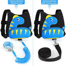 Accmor Toddler Harness Wrist Leash with Anti Lost Wrist Link, Cute Dinosaur Kids Back Pack Child Walking Restraints Holder Straps Belt Tether to Keep Baby Boys Girls Close While Outdoor by TinyTreasures Baby Boutique