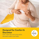 Medela Ultra-Breathable Nursing Pads, Highly Absorbent, Super Soft, Discreet Design for Comfortable Wear, Pack of 120 by TinyTreasures Baby Boutique
