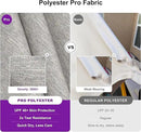 PURPLE LEAF 8 FT Cantilever Patio Umbrella Outdoor Aluminum Offset Square Umbrella with 3 Years Fade Resistance Recycled Fabric and 360-degree Rotation for Deck Pool Garden, Pebble Grey by GreenHaven Gardens