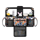 TOPDesign Universal Baby Stroller Organizer, Double Stroller Caddy with Detachable Mesh Bag & Heightened Insulated Cup Holders & Non-Slip Secure Hooks Accessories, Fits Most Strollers (Zoo) by TinyTreasures Baby Boutique