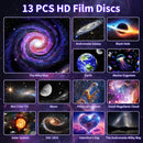 Meteor Galaxy Projector, 13 in 1 Planetarium Star Projector Starry Sky Night Light with Solar System Constellation Moon for Kids Adults Bedroom Ceiling Home Theater Living Room Decor by TinyTreasures Baby Boutique