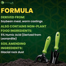 GreenGro Earthshine - Biochar & Humic Acid Blend/Activated Charcoal/Sequesters Carbon/Organic Soil Booster, Top Soil, Plant Food/Compost Tea Accelerator/Derived from Worm Castings / 5lb by GreenHaven Gardens