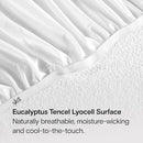 SIJO Mattress Protector, 100% Waterproof, Cooling, Ultra Soft, Noiseless, 16 inch Deep Pocket, Best Overall Mattress Protector Award Winner by Apartment Therapy (Twin) by TinyTreasures Baby Boutique