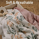Muslin Swaddle Blankets for Newborn, 3 Pack Breathable Soft Receiving Blanket, Large 38 x 40 inches Swaddle Wrap Burping Clothes Diapers, Essentials Infant Shower Items, Toddler Gift (Gentle Colors) by TinyTreasures Baby Boutique