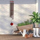 Woodstock Chimes Neptune Wind Chime for Outside 54" Large Bronze, Deep Tone Sound for Outdoor Garden, Patio, Porch Decor, Encore Collection DCB54 by CozyNest Decor