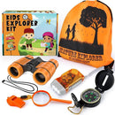 ESSENSON Kids Explorer Kit - Adventure Kit for Kids, Outdoor Explorer Kit with Binoculars, Summer Outdoor Toys for Kids Ages 4-8 by TinyTreasures Baby Boutique