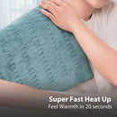 GOQOTOMO Heating Pad Fast-Heating Technology for Back/Waist/Abdomen/Sh-oulder/Neck Pain and Cramps Relief - Moist and Dry Heat Therapy with Auto-Off Hot Heated Pad by-HF-G by CozyNest Decor
