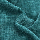 CaliTime Throw Pillow Covers Decorative 18 X 18 Inches Pack of 4 Cozy Chenille Cushion Cases for Couch Sofa Bed Living Room Home Teal by CozyNest Decor