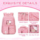 Corduroy Backpack Kids Backpack for Girls School Bags for Middle School Students Book Bag for Elementary Primary Kawaii Ita Backpack, Pink Strawberry by TinyTreasures Baby Boutique