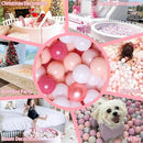 GOGOSO Ball Pits Balls for Toddlers Pack of 50 100 200 Plastics Shape Ball Non-Phthalate Non-BPA Non-Toxic 2.2-Inch Crush Proof Play Balls by TinyTreasures Baby Boutique