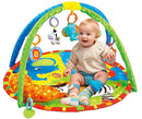 Baby Toddler Fold Acctivity Gyms Play Mats Colorful Baby Play Pad with Animal Toys, Lion by TinyTreasures Baby Boutique
