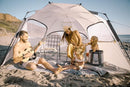 Veer Family Basecamp Recreational Pop-Up Tent | Premium Trail Rated Beach Tent or Camp Shelter for Adults and Kids | Water Resistant UPF50 Protective Coating | Portable with Easy Set Up and Take Down by TinyTreasures Baby Boutique