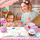 Crochet Kit for Beginners -4 PCS Bird Crochet Kits with Step-by-Step Video Tutorials, Beginner Crochet Kit for Adults and Kids, Crochet Birds On The Swings(Mallard Bald Eagle Flamingo Owl) by TinyTreasures Baby Boutique