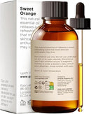Gya Labs Orange Essential Oil for Diffuser & Skin - Huge 4 Fl Oz - 100% Pure Natural Sweet Orange Oil for Massage, Face, Cleaning & Candle Making Scent by CozyNest Decor