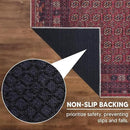 Keen Home Design 2x10 Rug - Machine Washable Runner with Non-Slip Backing, Ideal for Hallway, Entryway, Kitchen, Laundry Room - Vintage, Easy Clean, Durable, Low Pile Rug - (2'6" x 10') by CozyNest Decor