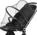 Baby Mosquito Net with Double Zipper Bassinet Stroller Cover for Baby/Stroller/Car Seat/Cradles/Carriers, Easy to Use, Visible Breathable Mesh, Keep Insects/Bugs/Cats Out, Black by TinyTreasures Baby Boutique