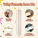 Height Chart for Kids Customizable Kids Height Wall Chart with Stickers, Marker & Hook Hanging Growth Chart Measurement for Wall Easy Installation for Baby Room Nursery and Playroom by CozyNest Decor
