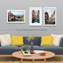 VCK Poster Frames 13x19 White 3 Pack, Solid Wood Picture Frames for Wall Mounting Hanging Art and Puzzle Frame by CozyNest Decor