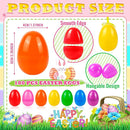 180Pcs Easter Eggs, 2.3" Fillable Bright Colors Plastic Easter Eggs Empty for Easter Hunt, Easter Basket Stuffers, Party Favor, Classroom Prize Supplies by TinyTreasures Baby Boutique
