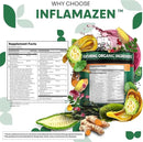 Clean Nutra Soursop Supplement Moringa Sea Moss Black Seed Oil Berberine Turmeric Resveratrol Quercetin Greens Bitters Boswellia Bitter Melon Burdock Root Antioxidant Support 90 Capsules by CozyNest Decor
