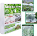 SnugNiture Garden Netting 10x33FT Ultra Fine Mesh Mosquito Netting Plant Covers, White Bird Netting Barrier Greenhouse Row Cover Protect Fruits Flower Vegetables from Birds Deer & Squirrels by GreenHaven Gardens