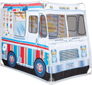 Melissa & Doug Fabric Double-Sided Food Truck Play Tent - Ice Cream and BBQ Role Play Toy Food Truck Tent, for Kids Ages 3+ by TinyTreasures Baby Boutique