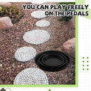 3 Size Round Stepping Stone Mold Internal Diameters 7.8" 10.2" and 13.7" Plastic Stepping Stone Molds for Concrete and Stained Glass for Garden Walk Way by GreenHaven Gardens