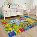STARUIA ABC Rug for Kids Playroom, Classroom Floor Play Mat for Kids, Preschool Educational Rug for Learning Alphabet Animals Numbers Months, ABC Carpet Play Rug for Nursery Kid Room Decor (39"X59") by TinyTreasures Baby Boutique