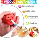 LINPHCEY 9PCS Clay Tools for Kids Air Dry Clay Tool Kit Plastic Clay Sculpting Tools Set for DIY Pottery, Modeling Sculpey Polymer Clay – Safe & Easy Grip for Beginners & Craft Lovers by TinyTreasures Baby Boutique