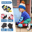 Soft-Style Kids Knee and Elbow Pads with Bike Gloves, Flexible Impact-Resistant Gear for Ages 2-11, Designed for Balance Bikes, Roller-Skating, and Skateboarding by TinyTreasures Baby Boutique