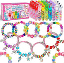 leitait 24 Pack Bracelet Wands,Charm Bracelet Jewelry Making Kit,Arts Crafts for Kids,Unicorn Party Favors Supplies,Goodie Bags Stuffers,Classroom Prizes,Birthday Gifts for Girls Ages 4-8 Years Old by TinyTreasures Baby Boutique