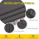 NICETOWN Bedroom Blackout 102 inch Curtains for Sliding Glass Door - Grommet Thermal Insulated Solid Luxury Window Treatments Sound Reducing for Living Room (W66 x L102, Grey, Set of 2) by TinyTreasures Baby Boutique