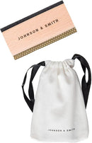 Johnson & Smith Sweater Comb - Double Sided Sweater Shaver Lint Scraper - Easy Grip Cashmere Comb - Multifunction Fabric Clothes Shaver Cashmere Pill Remover - Travel Pilling Remover Brush with Pouch by CozyNest Decor