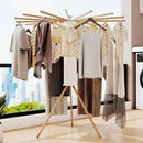 Clothes Drying Rack Tripod,Drying Rack Clothing,Laundry Drying Rack,Floor Standing,16 Wooden Poles,Collapsible Drying Racks for Laundry,Retractable,Foldable,Folding by CozyNest Decor