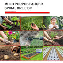 Garden Auger Drill Bit for Planting-1.6x16'' & 3.54x15.7,Ground Earth Spiral Drill Bit for 3/8" Hex Drive Drill, Yard Auger Drill for Bulbs Planting, Hole Digger Flowers,Umbrella Holes,Bedding Digging by GreenHaven Gardens