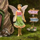 Fairy Garden Houses - Fairy House & Fairy Figures - Fairy Garden Ornaments & Fairies for Fairy Garden - Fairy Houses Kit - 4 Pieces by GreenHaven Gardens
