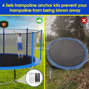 SKYUP Tranpoline 1500LBS 16 15 14 12 10 8 FT Tranpoline for 7-10 Kids and Adults, Windproof Outdoor Tranpoline with Enclosure Net, Basketball Hoop, Easy to Install & Last Long - ASTM Approved by TinyTreasures Baby Boutique